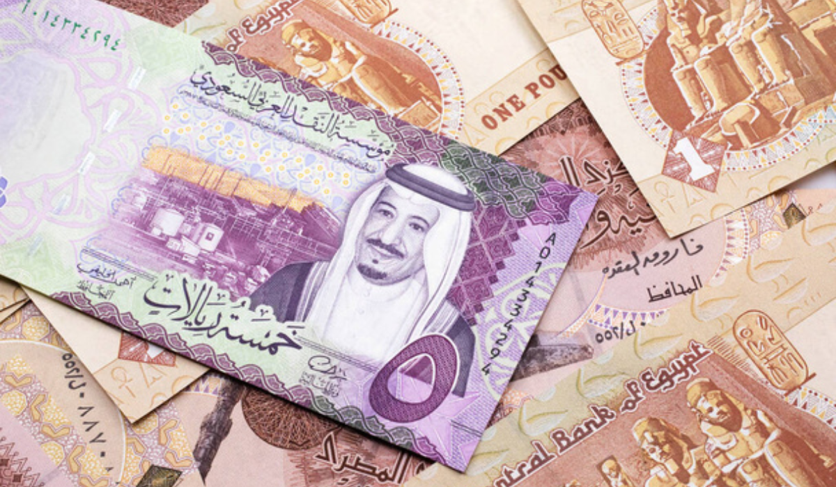 سعر الريال أمام الجنيه