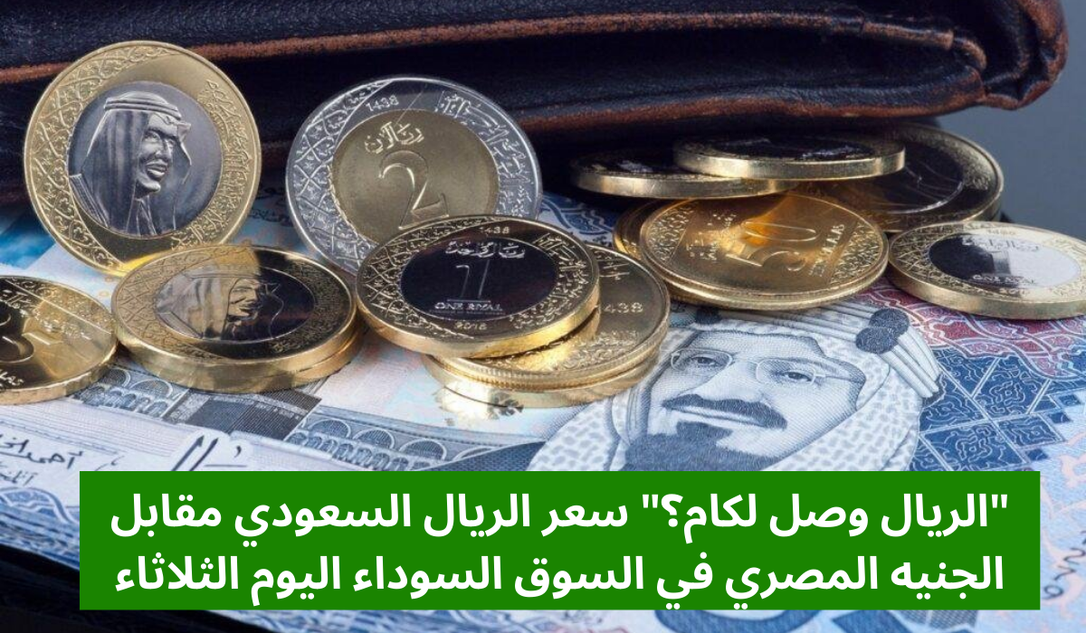 سعر الريال مقابل الجنيه