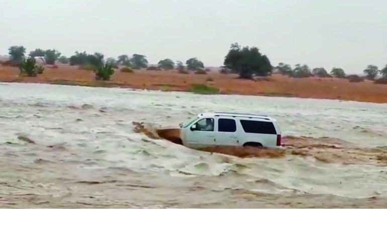 عقوبة عبور الشعاب و الأودية أثناء جريانها 