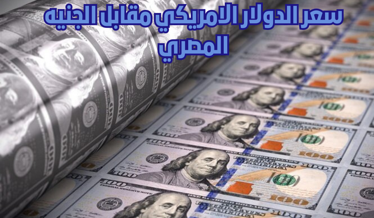 سعر الدولار مقابل الجنيه المصري