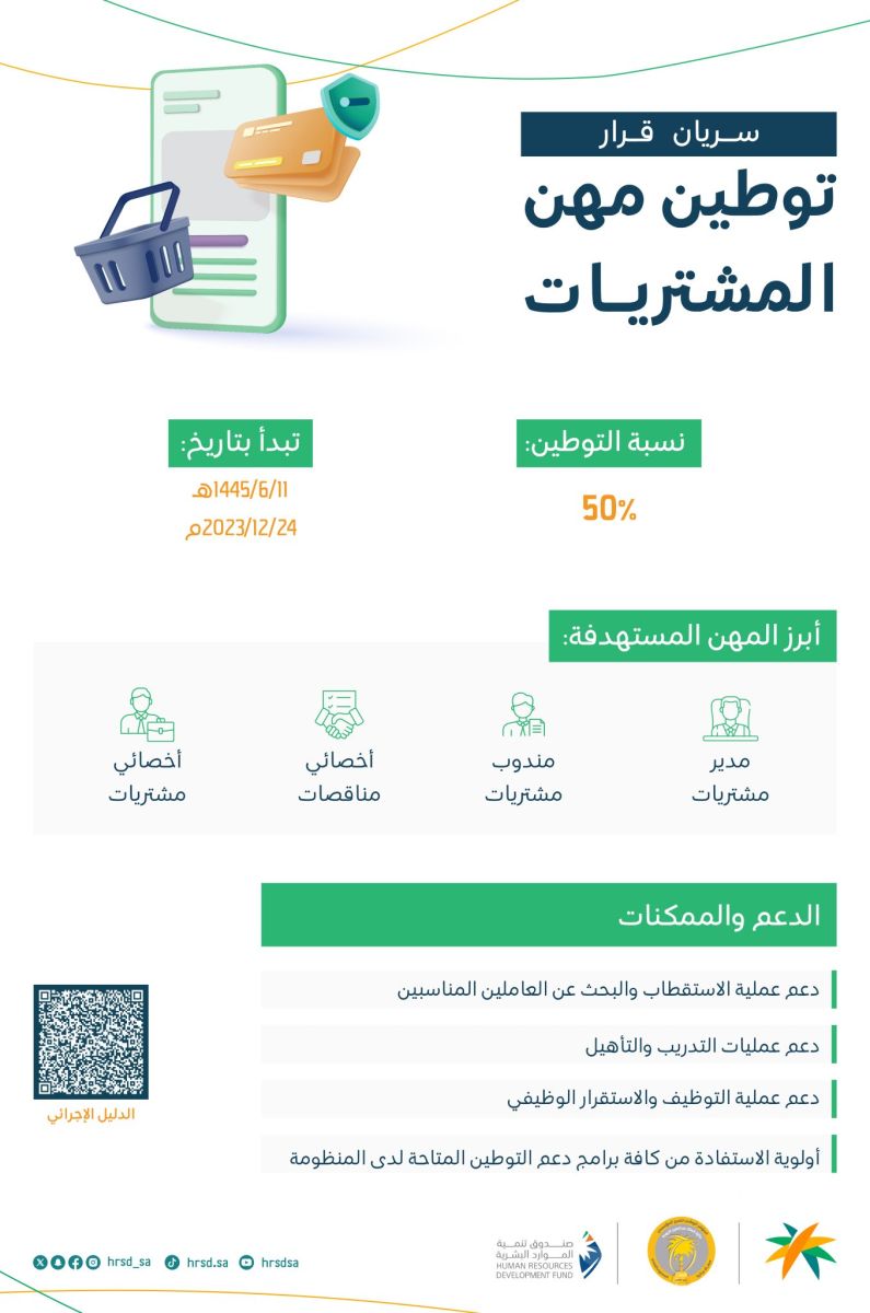 توطين مهن المشتريات