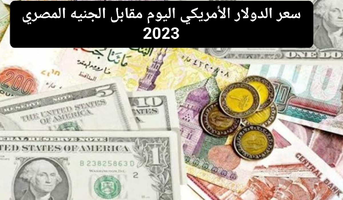 سعر الدولار أمام الجنيه اليوم السبت